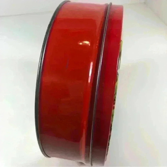 Vintage western Christmas  Deluxe Fruit Cake tin from Collin Street Bakery - Picture 3 of 9